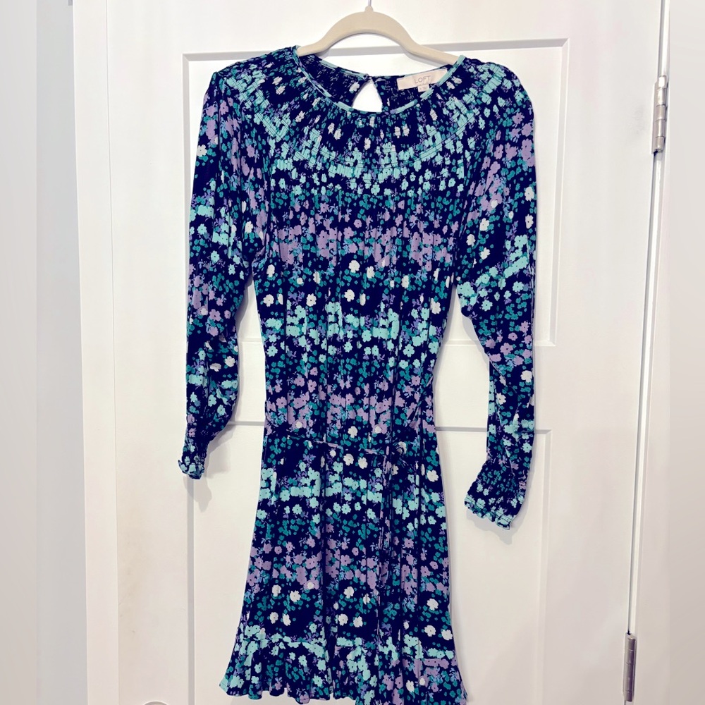 Loft midi dress. Size M
